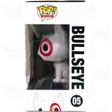 Target Bullseye (#05) Flocked [Damaged] Funko Pop Vinyl