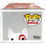 Target Bullseye (#05) Flocked [Damaged] Funko Pop Vinyl