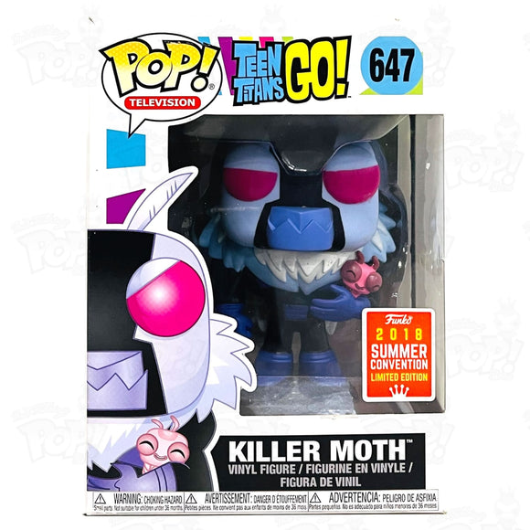 Teen Titans Go! Killer Moth (#647) 2018 Summer Convention - That Funking Pop Store!