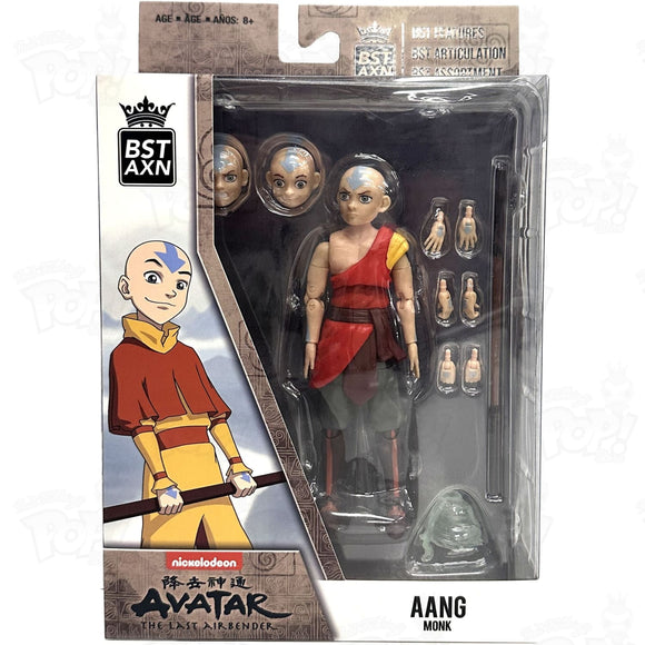 The Loyal Subject Bst Axn 5 Action Figure - Avatar: Last Airbender Aang Monk Loot