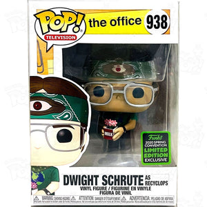 Office Dwight Schrute As Recyclops (#938) 2020 Eccc Funko Pop Vinyl