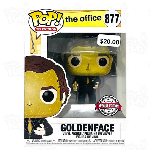Office Goldenface (#877) - That Funking Pop Store!
