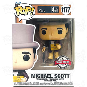 The Office Michael W/golden Ticket (#1177) Funko Pop Vinyl