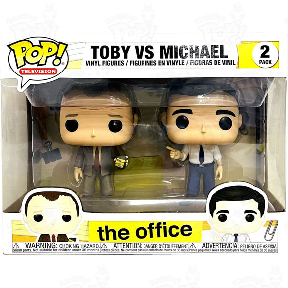 Office Toby Vs Michael (2-Pack) Funko Pop Vinyl