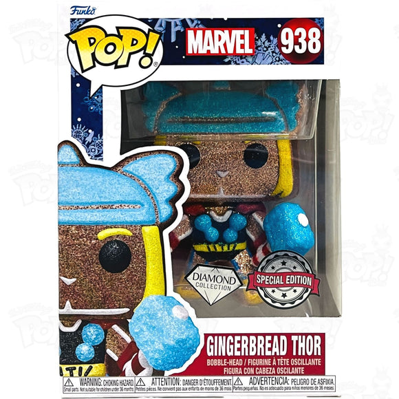 Thor Gingerbread (#938) Diamond Glitter Funko Pop Vinyl