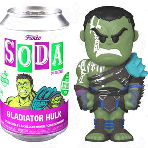 Thor Ragnarok Hulk Gladiator Vinyl Soda