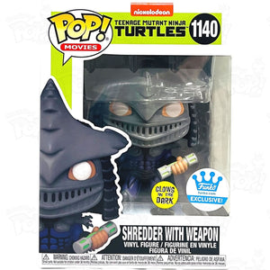 Tmnt Teenage Mutant Ninja Turtles 2 Super Shredder (#1140) Gitd Funko Shop Pop Vinyl