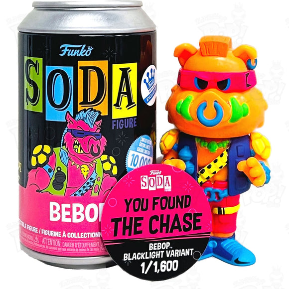 Teenage Mutant Ninja Turtles Bepop Soda Vinyl (Chase) Black Light Soda