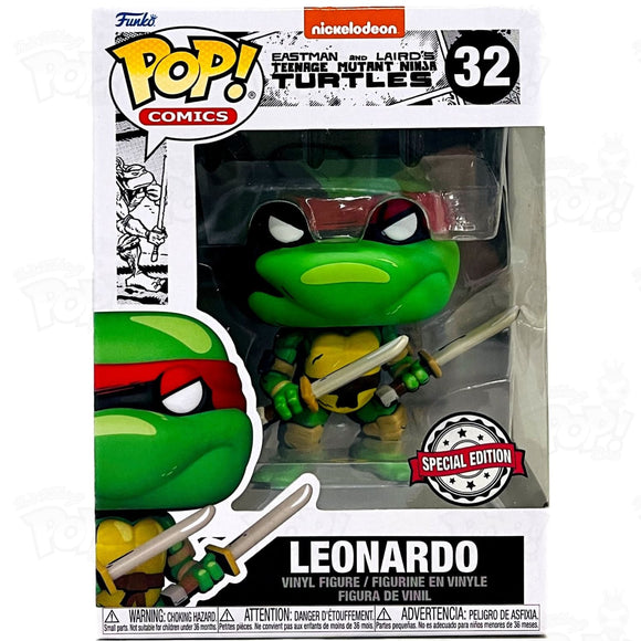 Tmnt Teenage Mutant Ninja Turtles (Comic) Leonardo (#32) Funko Pop Vinyl