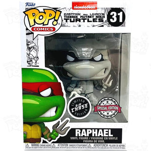 Tmnt (Comic) Raphael B&w Chase Funko Pop Vinyl