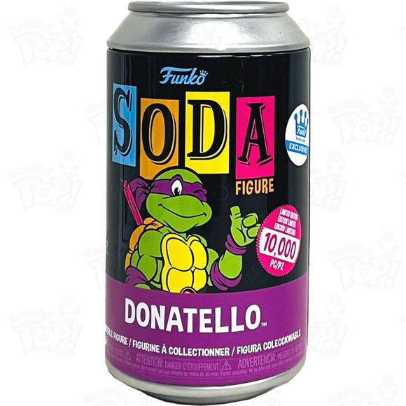 Teenage Mutant Ninja Turtles Donatello Soda Vinyl (Common) Black Light Soda