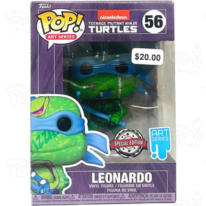 Tmnt Teenage Mutant Ninja Turtles Leonardo Artist (#56) Funko Pop Vinyl