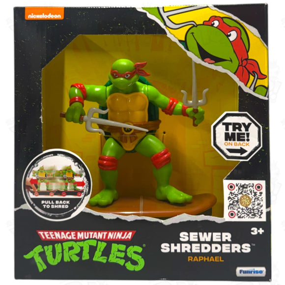 TMNT Teenage Mutunt Ninja Turtles Sewer Shredders Classic RAPHAEL Loot