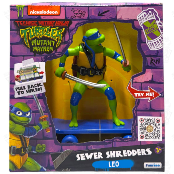 TMNT Teenage Mutant Ninja Turtles Sewer Shredders Mutant Mayhem LEONARDO Loot
