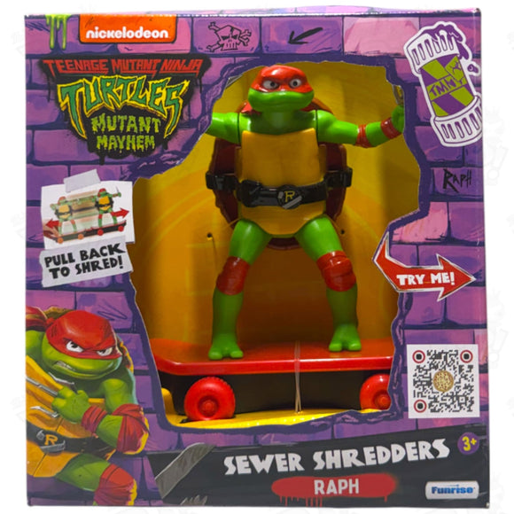 TMNT Teenage Mutant Ninja Turtles Sewer Shredders Mutant Mayhem RAPHAEL Loot