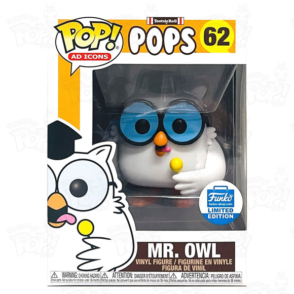 Toosie Roll Pops Mr Owl (#62) Funko Shop Pop Vinyl
