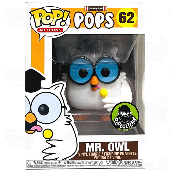 Toosie Roll Pops Mr Owl (#62) Popcultcha Funko Pop Vinyl