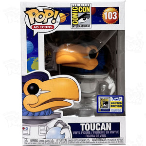 Toucan Astronaut (#103) 2020 Con Stickered Funko Pop Vinyl