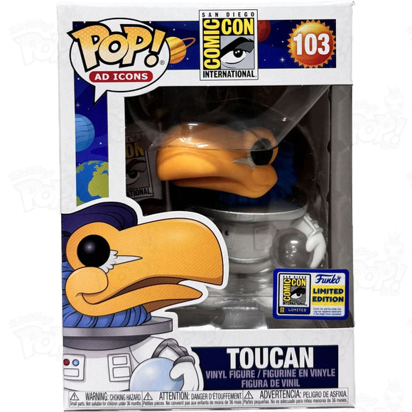 Toucan Astronaut (#103) 2020 Con Stickered Funko Pop Vinyl