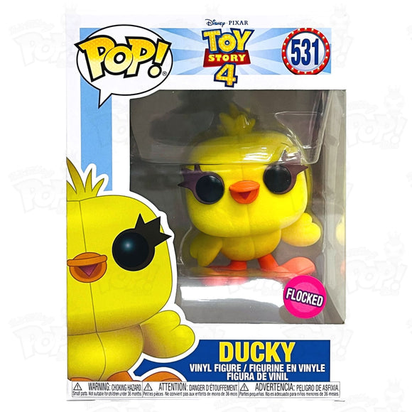 Toy Story 4 Ducky (#531) Flocked - That Funking Pop Store!
