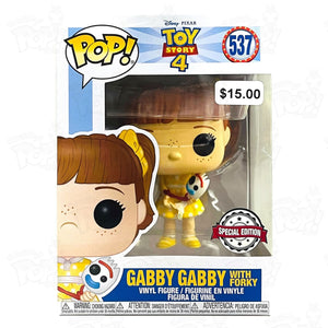 Toy Story 4 Gabby Gabby with Forky (#537) special edition) - That Funking Pop Store!