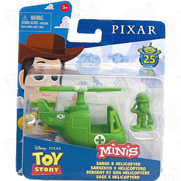 Toy Story 4 Sarge & Helicopter Loot