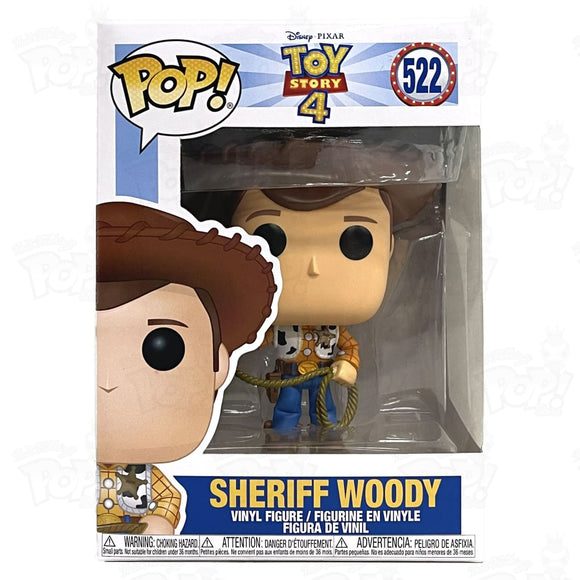 Toy Story 4 Sheriff Woody (#522) - That Funking Pop Store!