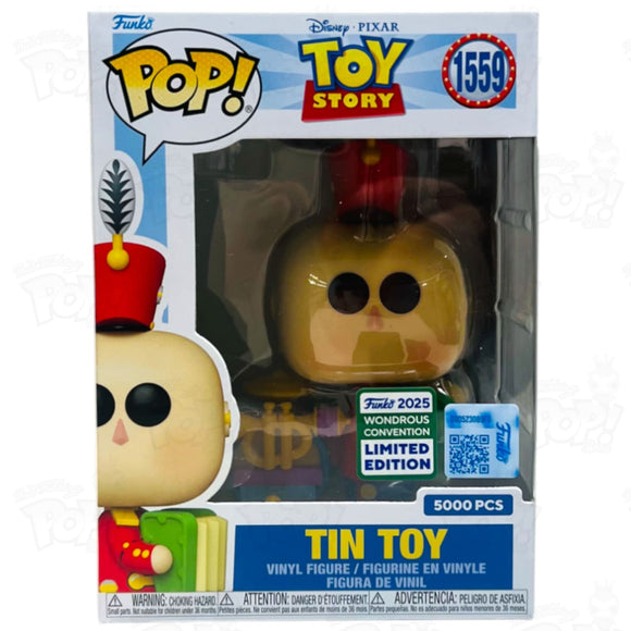 Toy Story Tin Toy (#1559) 2025 Wondercon Funko Pop Vinyl