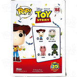 Toy Story Woody (#168) Black & White Funko Pop Vinyl