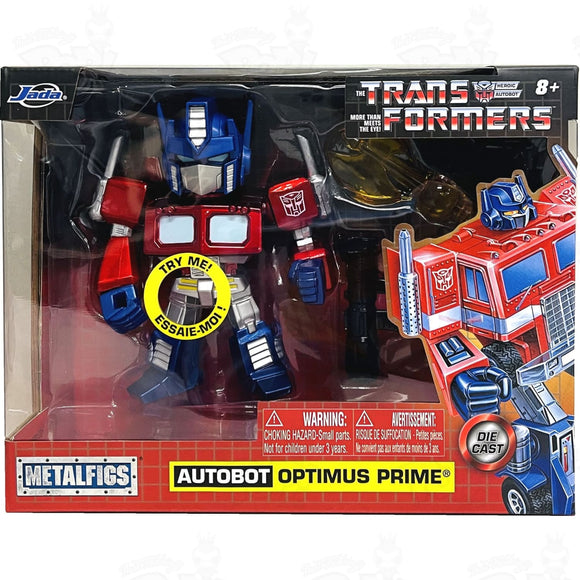 Transformers Animated Series Optimus Prime 4 Metals Loot