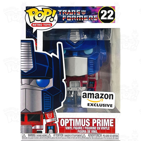 Transformers Optimus Prime (#22) Amazon Funko Pop Vinyl