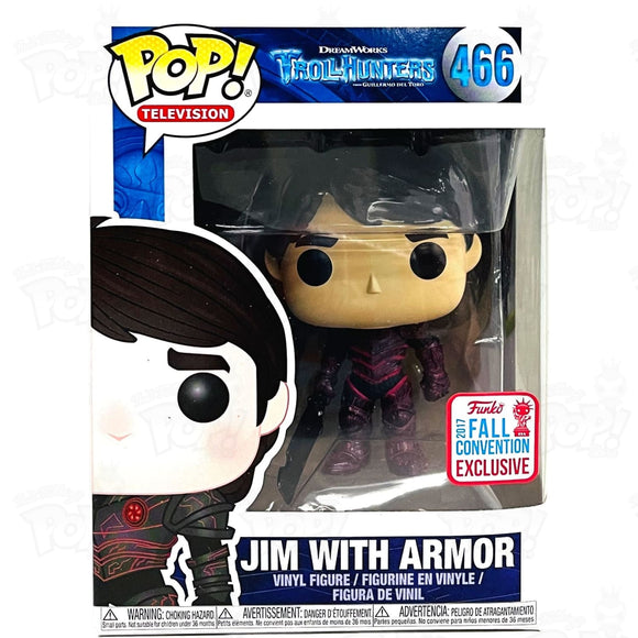 Troll Hunters Jim With Armor (#466) Funko Pop Vinyl