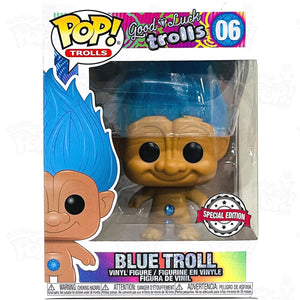 Trolls Blue Troll (#06) Funko Pop Vinyl