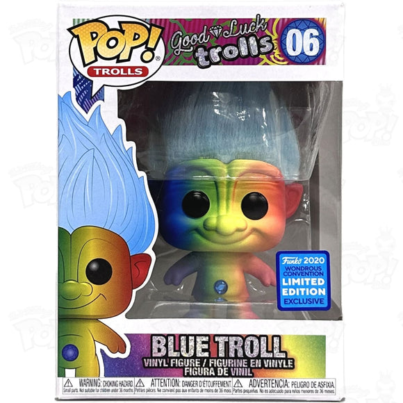 Trolls Blue Troll (#06) Wondercon 2021 Funko Pop Vinyl