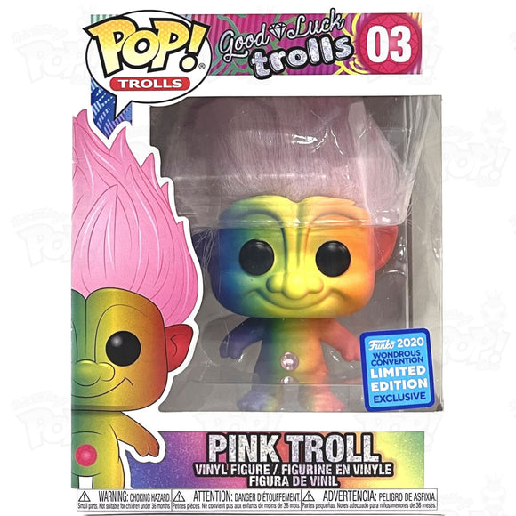 Trolls Pink Troll (#03) 2020 Wonderous Convention Funko Pop Vinyl