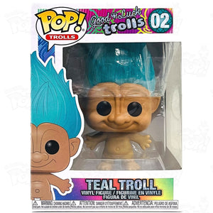 Trolls Teal Troll (#02) Funko Pop Vinyl