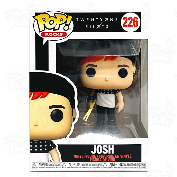 Twenty One Pilots Joshua Dun Stressed Out (#226) Funko Pop Vinyl