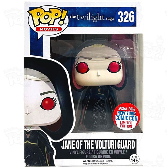 Twilight Jane Of Volturi Guard (#326) Nycc 2016 Funko Pop Vinyl