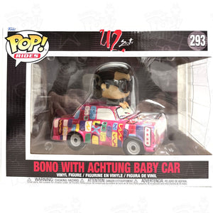 U2 Bono W/Achtung Baby Car (#293) Funko Pop Vinyl