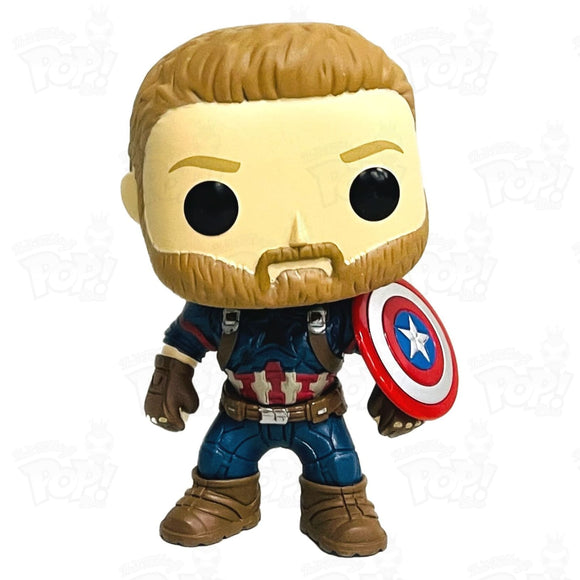 Unmasked Captain America Out-Of-Box Funko Pop Vinyl