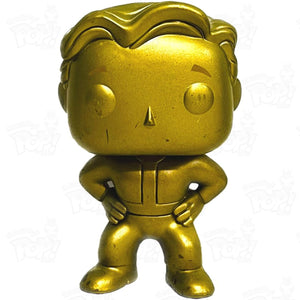 Vault Boy Gold Out-Of-Box Funko Pop Vinyl