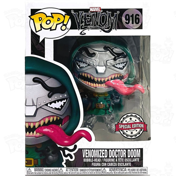 Venom Venomized Dr Doom (#916) Funko Pop Vinyl