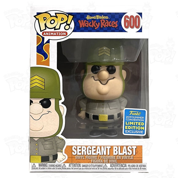 Wacky Races Sergeant Blast (#600) 2019 Summer Convention - That Funking Pop Store!