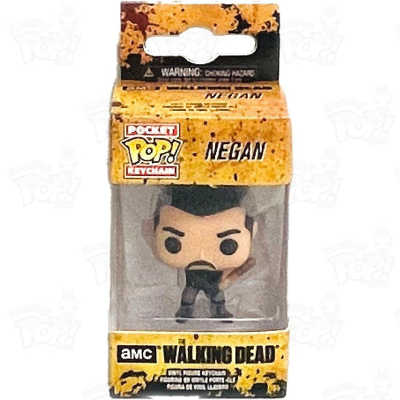Walking Dead Negan Pocket Pop Keychain Loot