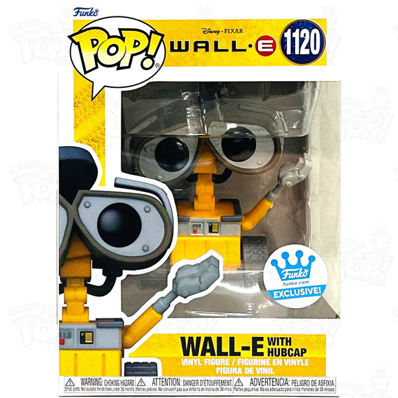 Wall-E With Hub Cap (#1120) Funko Exclusive Pop Vinyl