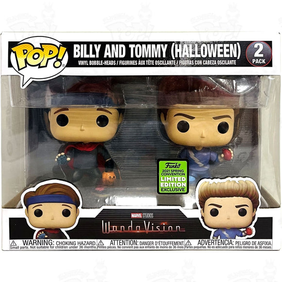 Wandavision Billy And Tommy Halloween (2-Pack) Funko Pop Vinyl