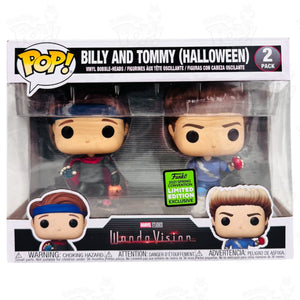 Wandavision Billy And Tommy Halloween (2-Pack) Funko Pop Vinyl