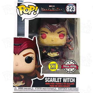 Wandavision Scarlet Witch (#823) Gitd Funko Pop Vinyl