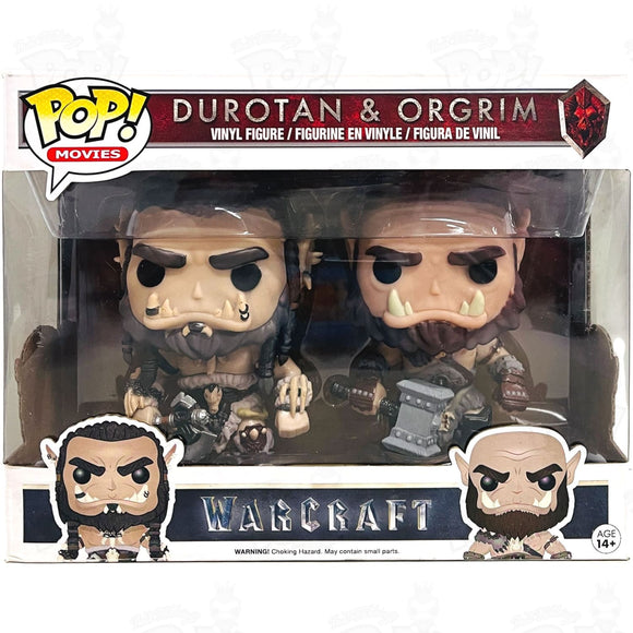 Warcraft Durotan & Orgrim (2-Pack) Funko Pop Vinyl