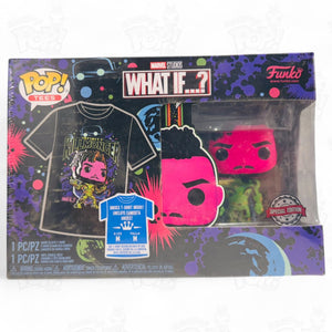 What If? Infinity Killmonger Pop Tee Bundle (Medium) Funko Vinyl